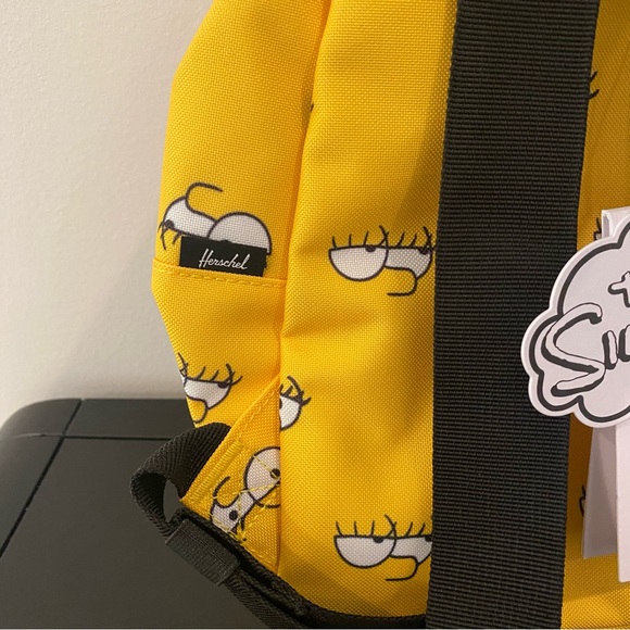 New Herschel Lisa Simpson (The Simpsons) Mini Backpack – Yellow - Picture 10 of 12